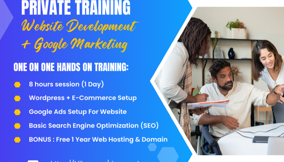 Private Class - Basic Web Development & Google Marketing